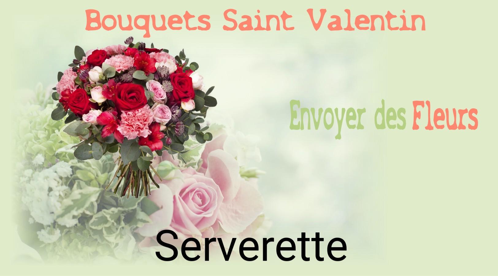 Roses de Saint-Valentin livrées à Serverette